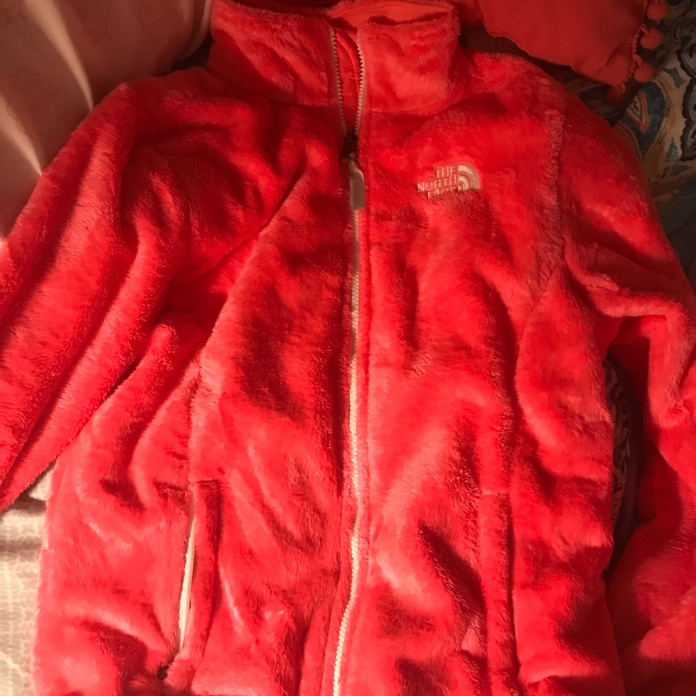 Pink north face